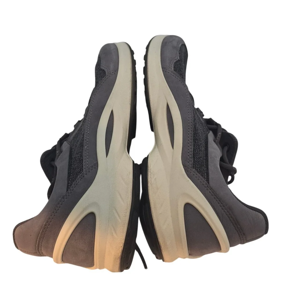 ECCO BIOM Gray Knit Nubuck Sneaker EU 38 Natural Motion Walking Gorpcore